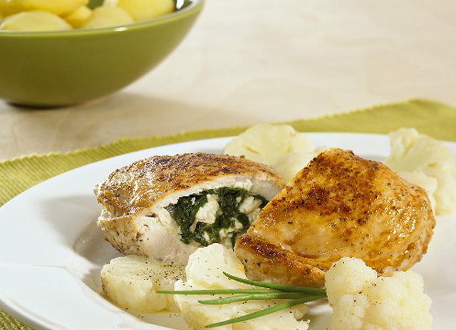 Spinach and Feta Stuffed Chicken Breasts