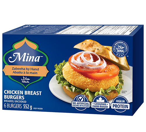 Chicken Breast Burgers