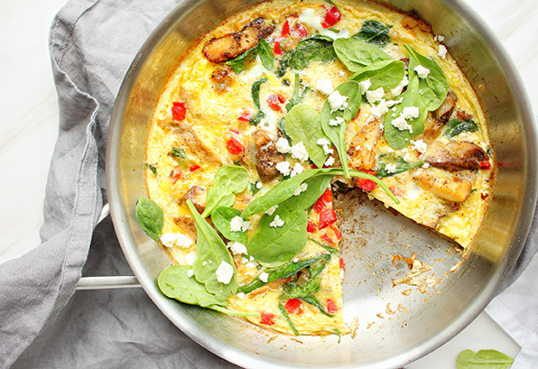 Chicken & Vegetable Frittata