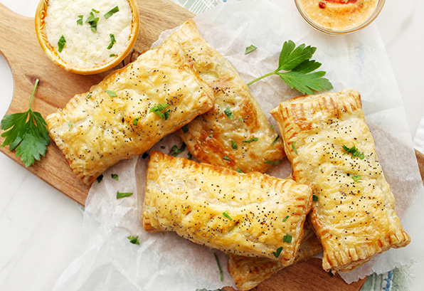 Puff Pastry Chicken Hand Pies