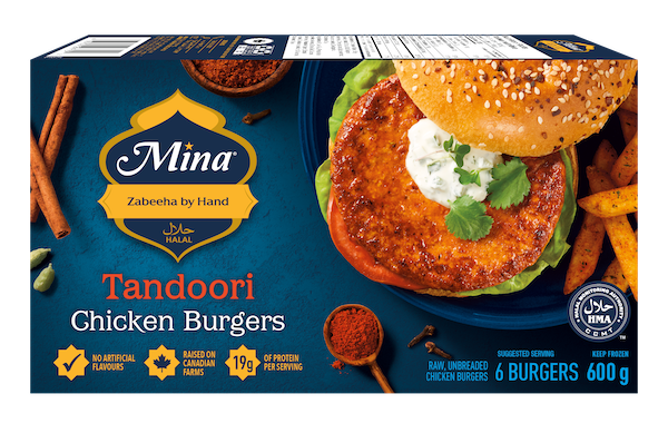 Tandoori Chicken Burgers